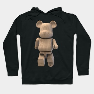 Wood Bearbrick Hoodie